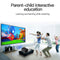 Portable Mini Led Home Theater Projector - 15 Ansi Lumens 1920X1080P - Yellow White