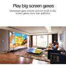 Portable Mini Led Home Theater Projector - 15 Ansi Lumens 1920X1080P - Yellow White