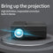 Portable Hd Projector - 1500 Lumens 1280X720 Resolution - Black