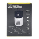 3000 Lumens Mini Projector With 100 Inch Screen - Grey Yellow