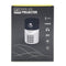 3000 Lumens Mini Projector With 100 Inch Screen - Grey Yellow