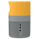 3000 Lumens Mini Projector With 100 Inch Screen - Grey Yellow