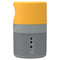 3000 Lumens Mini Projector With 100 Inch Screen - Grey Yellow