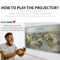 Portable Children'S Projector With Speaker - Yg220 - Black
