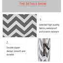 14 Wavy Pattern Notebook Liner Bag - Wavy Design - Gray