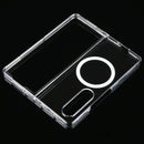 For Samsung Galaxy Z Fold4 5G Shockproof Magsafe Case - Transparent
