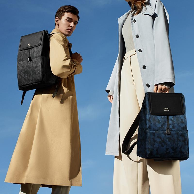 15.6 Laptop Backpack - 11.5L Capacity Black - Grey - Og6307A