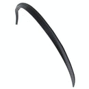 2 Pcs 45Cm Car Stickers Rubber Large Round Arc Strips Universal Fender Flares Wheel Eyebrow Decal Sticker Eyebrow Car-Covers Black Striped Round Arc Strips - 75 X 2Cm