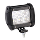 18W 6 Led White Light Floodlight Engineering Lamp / Waterproof Ip67 Suvs Light Dc 10 - 30V Black