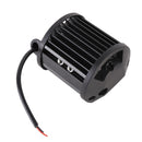 18W 6 Led White Light Floodlight Engineering Lamp / Waterproof Ip67 Suvs Light Dc 10 - 30V Black