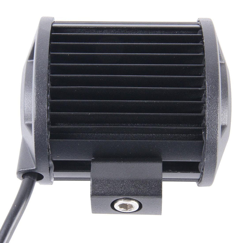 18W Cree 6 Led White Light Condenser Engineering Lamp / Waterproof Ip67 Suvs Light Dc 10 - 30V Black