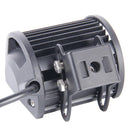 18W Cree 6 Led White Light Condenser Engineering Lamp / Waterproof Ip67 Suvs Light Dc 10 - 30V Black