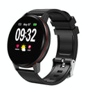 Waterproof Smart Bracelet With Colour Screen - Call Heart Bp Sleep Oxygen Monitoring - Black