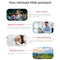Waterproof Smart Bracelet With Colour Screen - Call Heart Bp Sleep Oxygen Monitoring - Black
