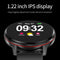 Waterproof Smart Bracelet With Colour Screen - Call Heart Bp Sleep Oxygen Monitoring - Black