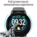 Waterproof Smart Bracelet With Colour Screen - Call Heart Bp Sleep Oxygen Monitoring - Black