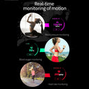 Waterproof Smart Bracelet With Colour Screen - Call Heart Bp Sleep Oxygen Monitoring - Black