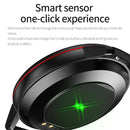 Waterproof Smart Bracelet With Colour Screen - Call Heart Bp Sleep Oxygen Monitoring - Black