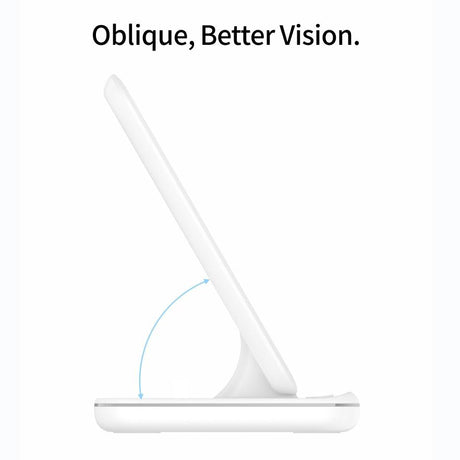 3 In 1 Magnetic Wireless Charger With Touch Ring Light - Black