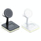 15W Wireless Fast Charger With 360° Rotating Holder - Black