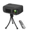 Portable 800 Lumen Home Theater Projector - 1080P Support - Black
