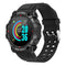 1.3 Inch Colour Round Screen Sport Smart Watch Support Heart Rate / Multi-Sports Mode - Black