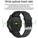 1.3 Inch Colour Round Screen Sport Smart Watch Support Heart Rate / Multi-Sports Mode - Black