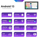 10.1 Inch Android 13.0 Carplay Navigation Monitor - Standard + Ahd Camera