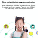 1.44 Inch 360-Degree Rotating Positioning Camera Smart Waterproof Children Calling Watch - Purple