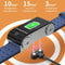 Bluetooth Headset Bracelet With Hr / Bp Monitoring & Temp. Measurement - Black