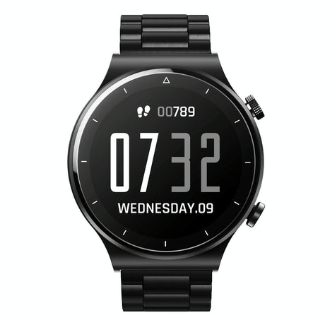 Ip67 1.28 Inch Touch Smart Watch Black - Black