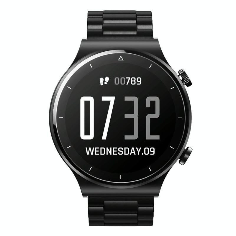 Ip67 1.28 Inch Touch Smart Watch Black - Black
