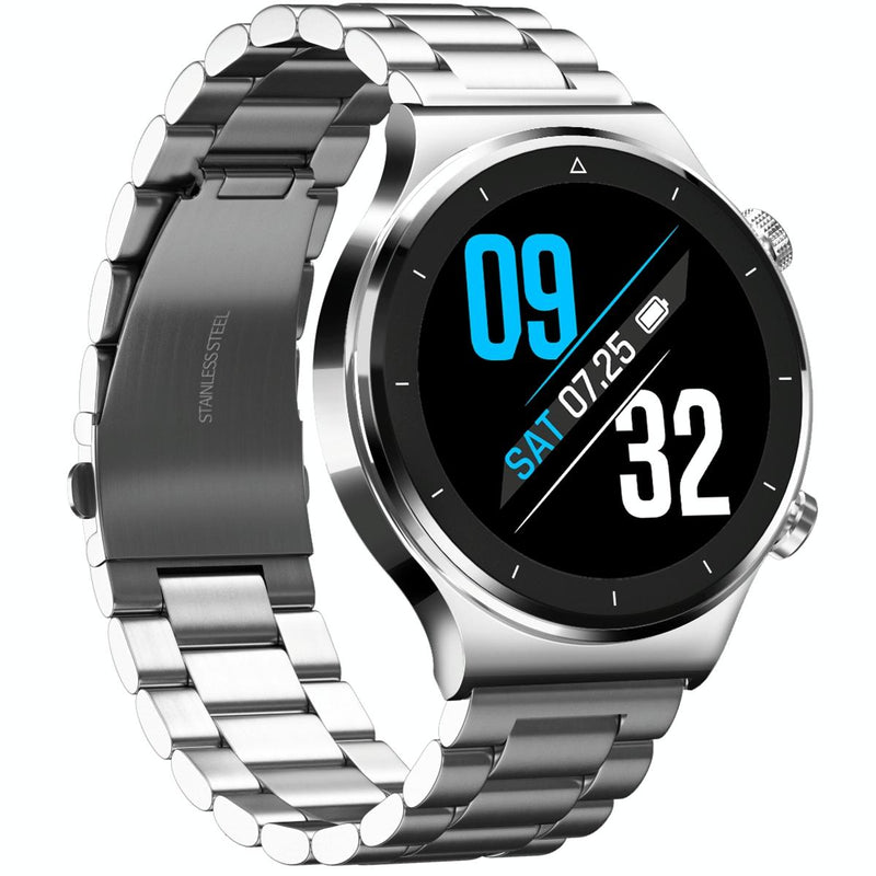 Ip67 1.28 Inch Touch Smart Watch Black - Black