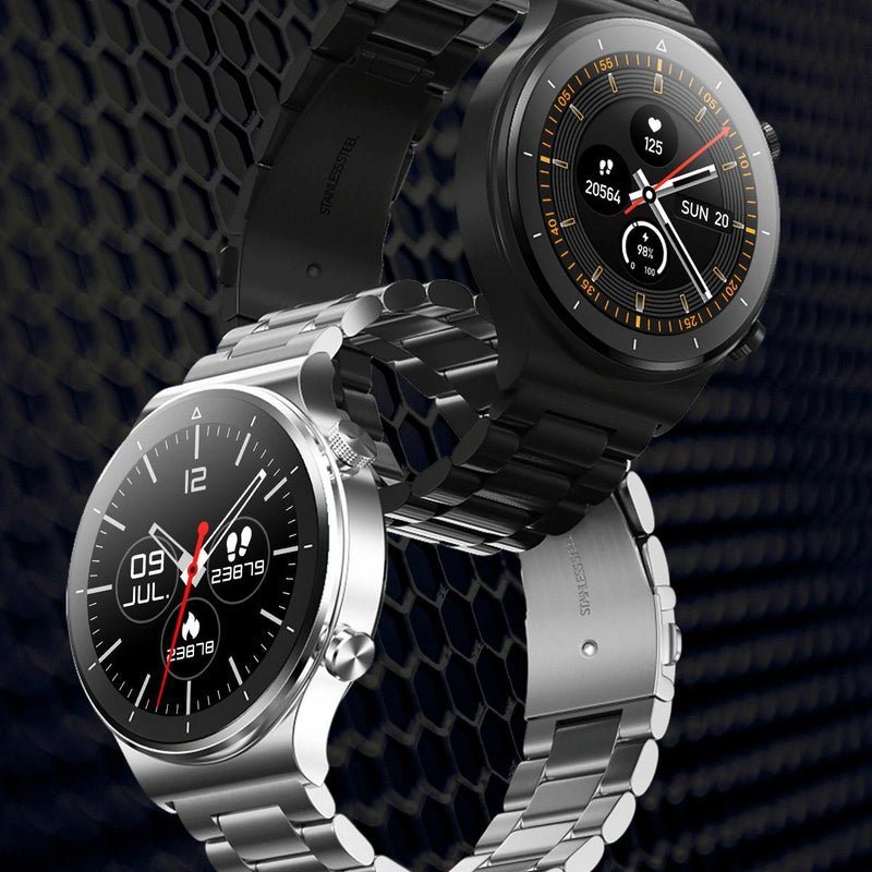Ip67 1.28 Inch Touch Smart Watch Black - Black