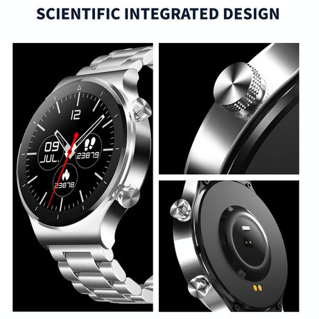 Ip67 1.28 Inch Touch Smart Watch Black - Black