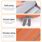 13 / 14 Inch Waterproof Pu Laptop Inner Bag - Grey