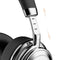 Retro Wireless Bluetooth Headset - Metal Head-mounted - Silver Black
