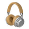 Retro Wireless Bluetooth Headset - Metal Head-mounted - Silver Black