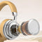 Retro Wireless Bluetooth Headset - Metal Head-mounted - Silver Black