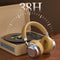 Retro Wireless Bluetooth Headset - Metal Head-mounted - Silver Black