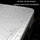 15.6-17.3 Inch Hard Shell Gaming Backpack for Men - Silver