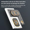 15W 3 In 1 Foldable Wireless Charger - White
