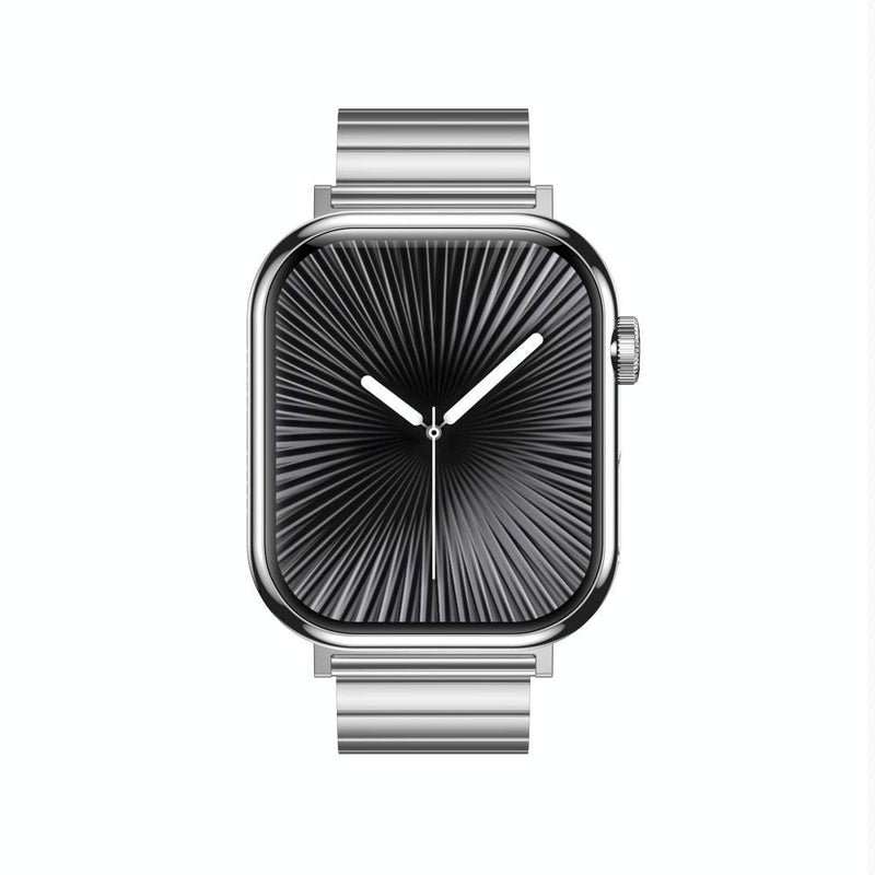 2.04 Inch Colour Screen Smart Watch Steel Strap Support Bluetooth Call - Gold
