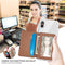 Universal Phone Card Holder With Bracket Multifunctional - Blue