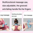 8-Round Yoga Leg Massager Ring-Shaped Roller For Training - Pink