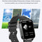 1.7 Inch Hd Square Screen Tpu Strap Smart Watch Supports Body Temperature Monitoring / Blood Oxygen Monitoring - Red