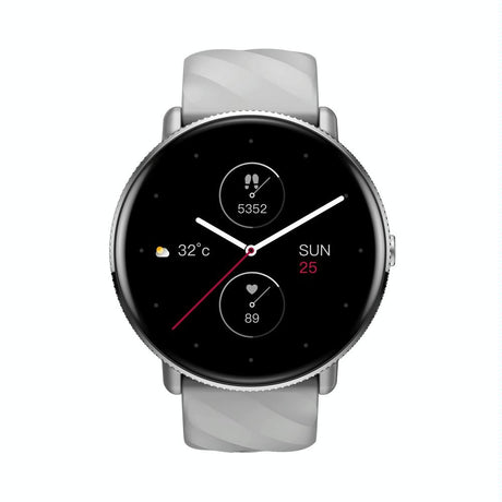 1.43 Inch Screen Voice Calling Smart Watch Support Heart Rate / Blood Pressure / Blood Oxygen - Silver