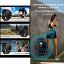 1.53 Inch Ip67 Bt5.0 Sport Smart Watch With Earbuds Support Bluetooth Call / Sleep / Blood Oxygen / Heart Rate / Blood Pressure Health Monitor - Blue