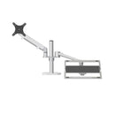 Adjustable Desktop Stand For 17-32 And 12-17 Monitors - Aluminum - Silver