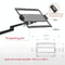 Adjustable Desktop Stand For 17-32 And 12-17 Monitors - Aluminum - Silver